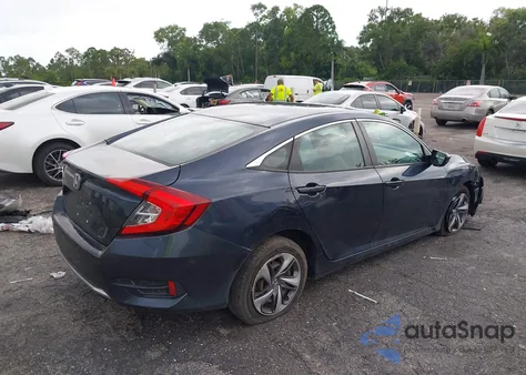 2020 Honda Civic Lx z USA, uszkodzony, nr VIN 19XFC2F66LE015977